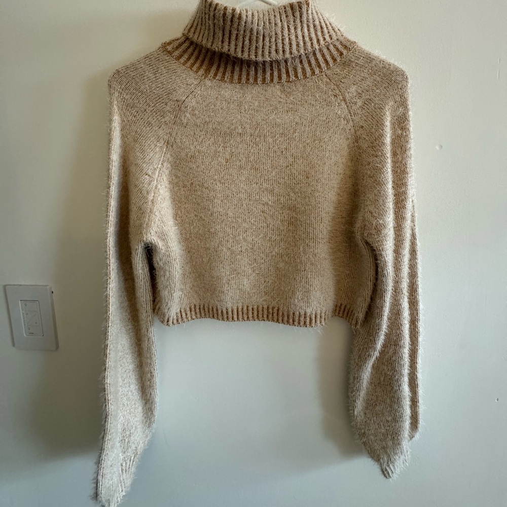 Altard State crop top turtleneck sweater